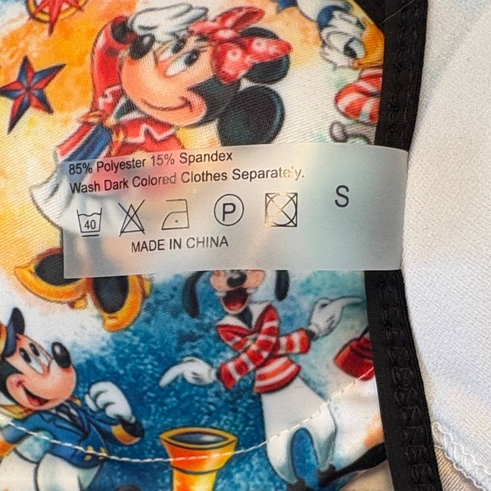 Colorful Cartoon Print Bikini - Picture 2 of 4